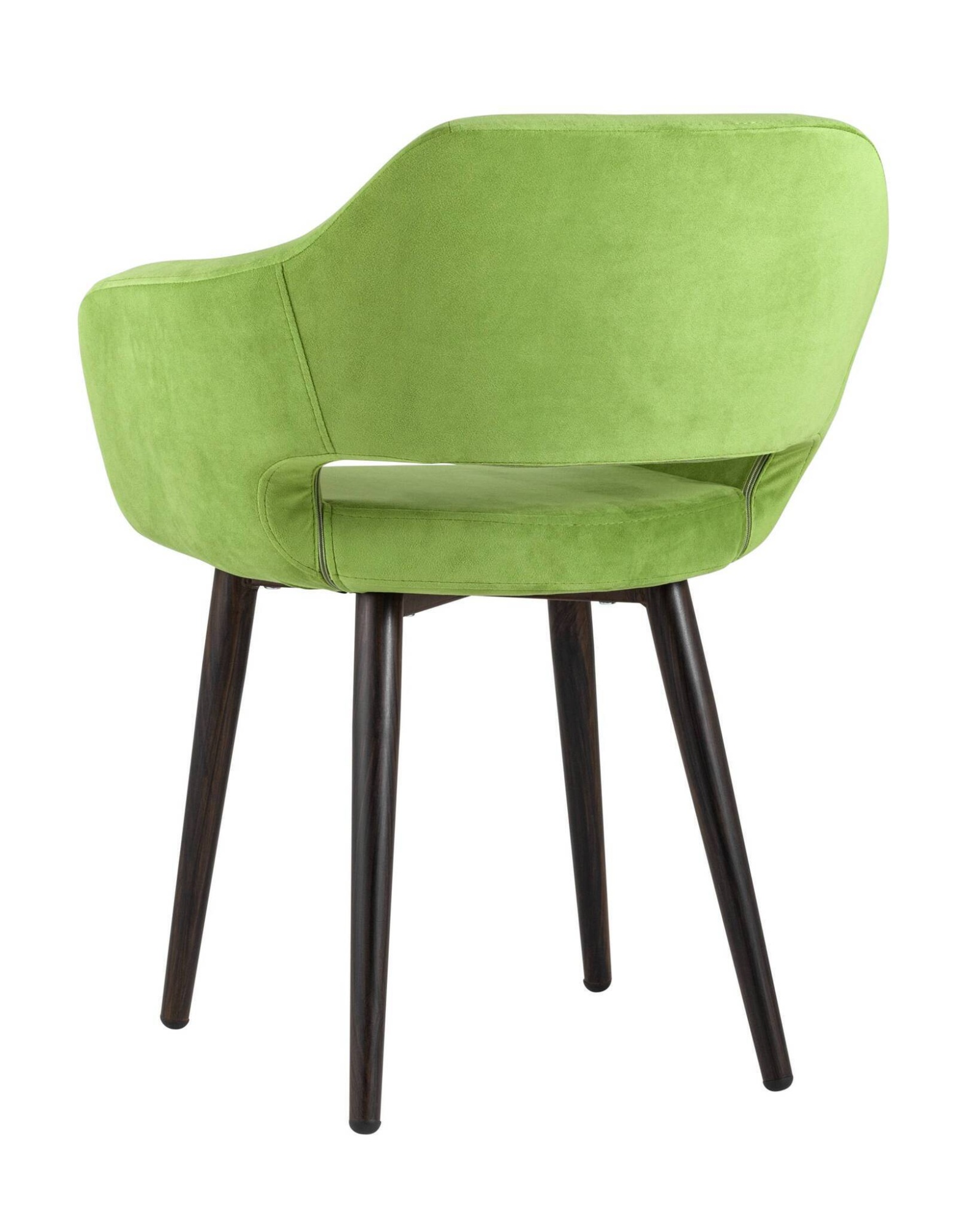 Стул с подлокотниками Саймон велюр травяной Stool Group