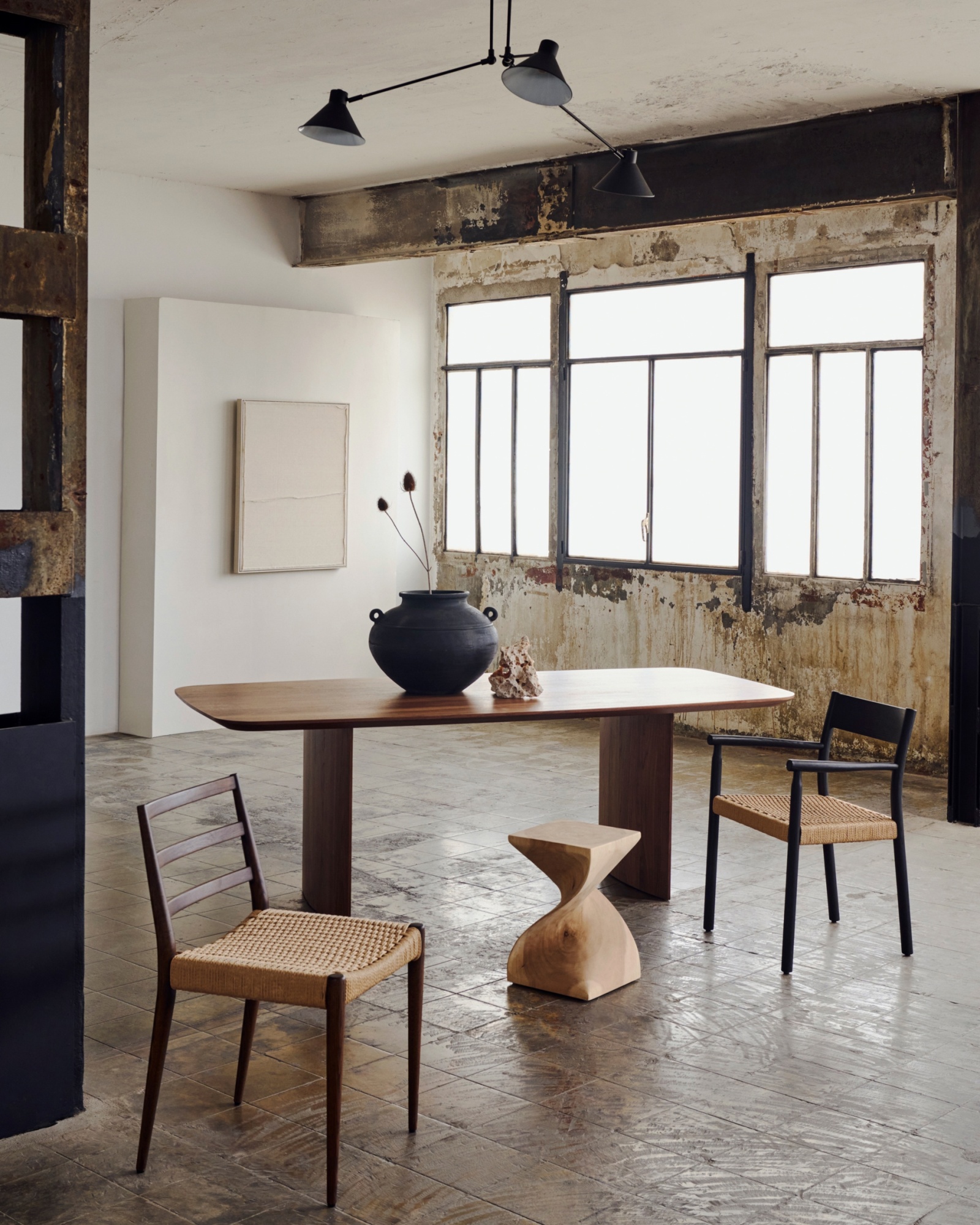 Litto Стол обеденный из орехового шпона 200 х 100 см La Forma (ex Julia Grup)