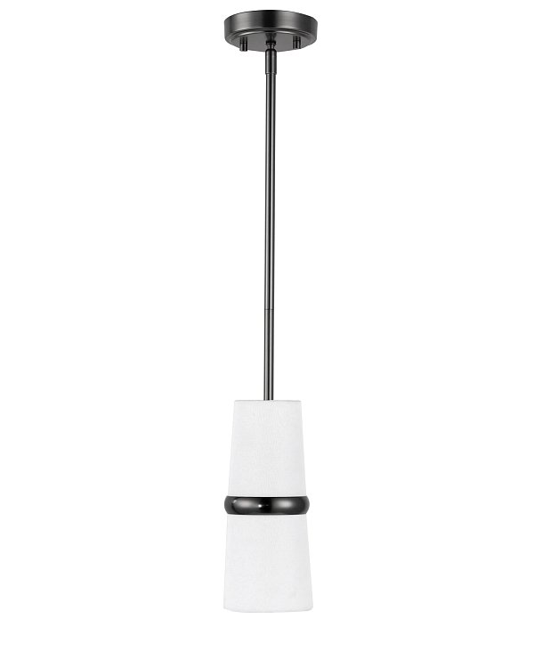 Чёрный подвесной светильник Флемиш Louvre Home JJ11121-1DC