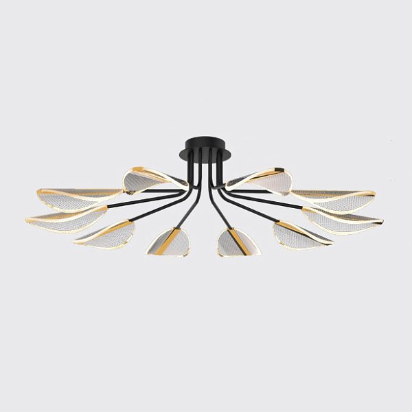 Потолочная люстра VISUAL L10 Brass by ImperiumLoft