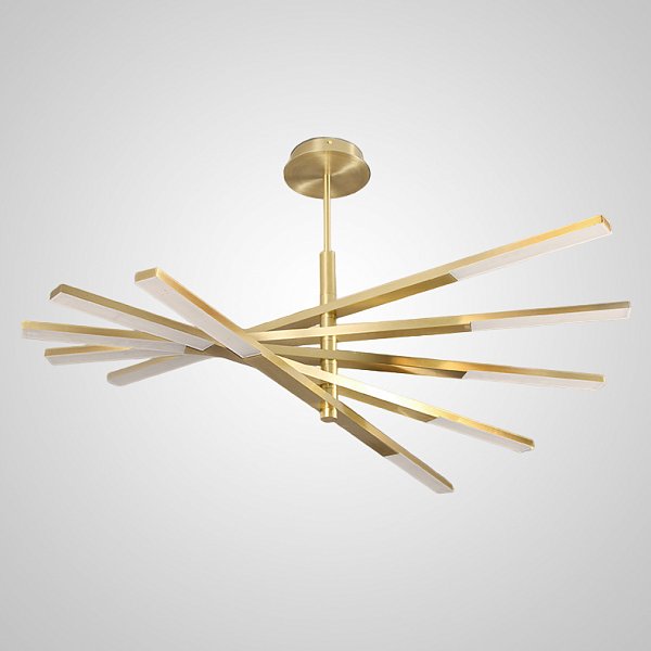Подвесная люстра ORTON D120 Gold by ImperiumLoft