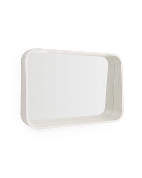 Зеркало Salaya в раме из бежевой ламинированной фанеры ясеня La Forma (ex Julia Grup)