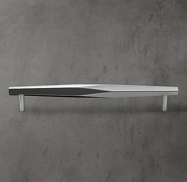 Ручка-скоба Restoration Hardware Camden L.10.2 Polished Chrome