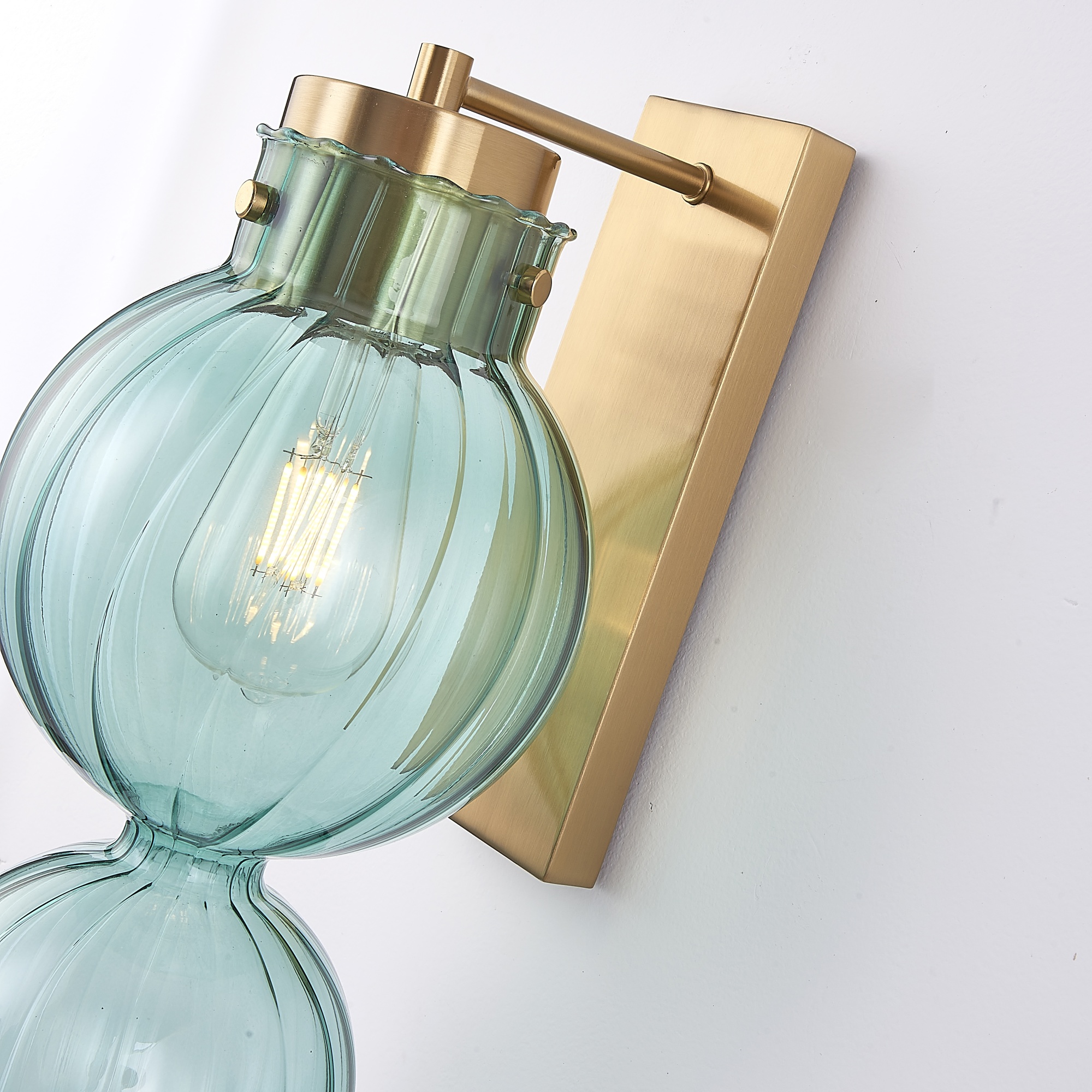 Бра Heathfield Lighting - Medina Wall brass/blue by ImperiumLoft