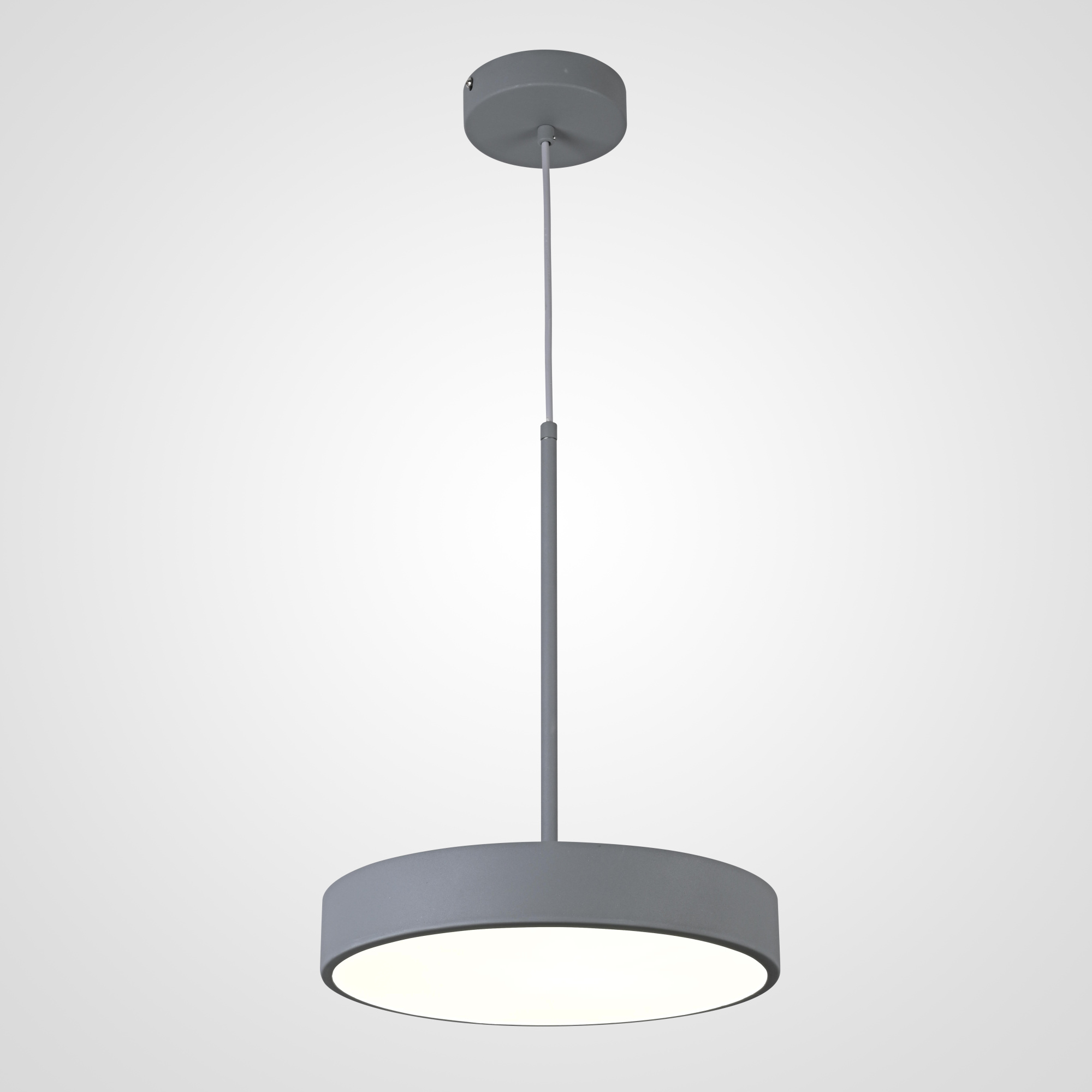 Подвесной светильник TURNA ONE D30 Gray by ImperiumLoft
