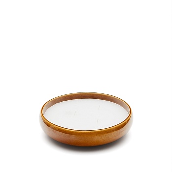 Sapira Керамическая свеча оранжевого цвета Ø 21 см La Forma (ex Julia Grup)