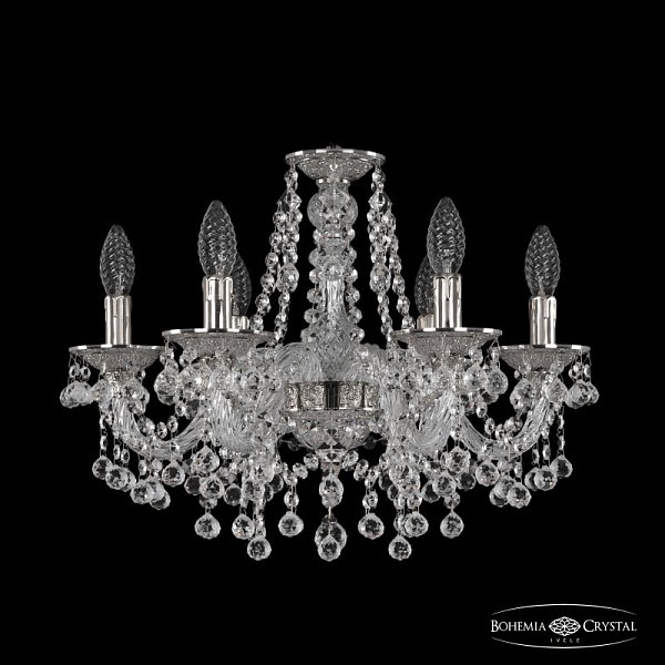 Подвесная люстра Bohemia Ivele Crystal 16109/6/165 Ni