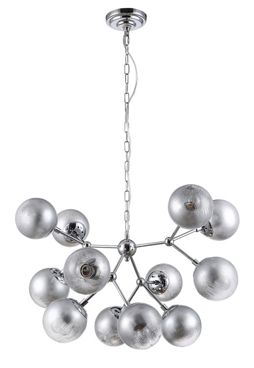 Светильник подвесной Crystal Lux MEDEA SP12 CHROME