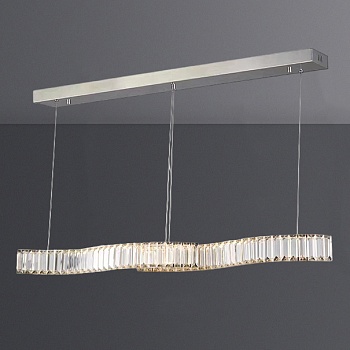 Подвесной светильник BERTOLDA LONG тип B Chrome by ImperiumLoft