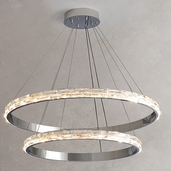 Подвесная люстра CAROLIN D60+80 by ImperiumLoft