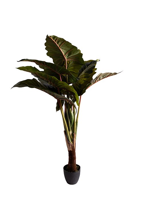 Колоказия искусственная в горшке h155 Garda Decor 29BJ-820-155