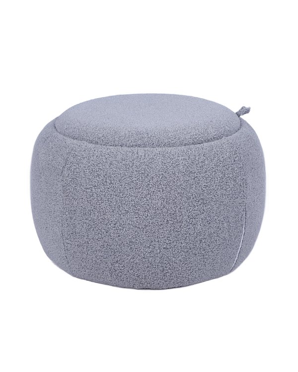 Пуф-столик Люкке с ящиком серый Stool Group