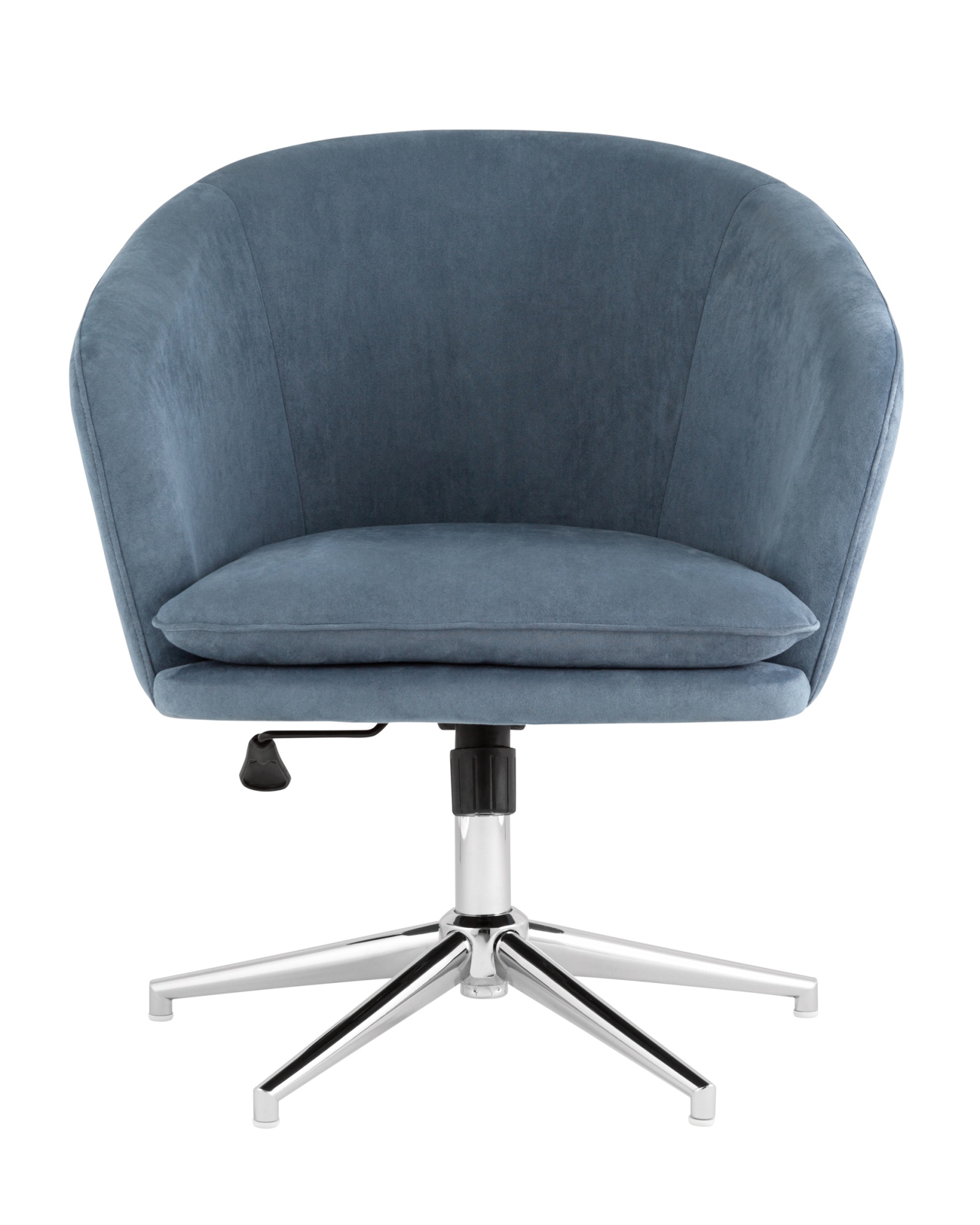 Кресло Харис регулируемое замша синий NC Stool Group