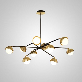 Потолочная люстра KENDALL L10 Black Gold by ImperiumLoft