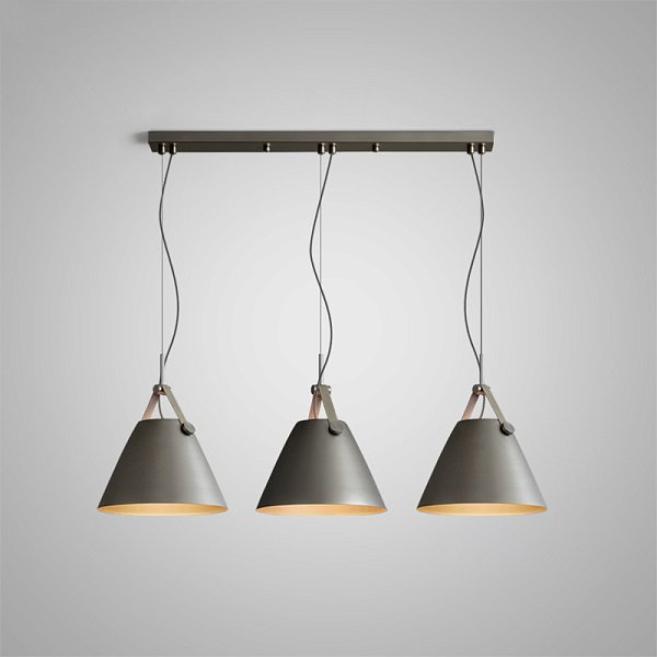 Подвесной светильник Strap A L3 Champagne by ImperiumLoft