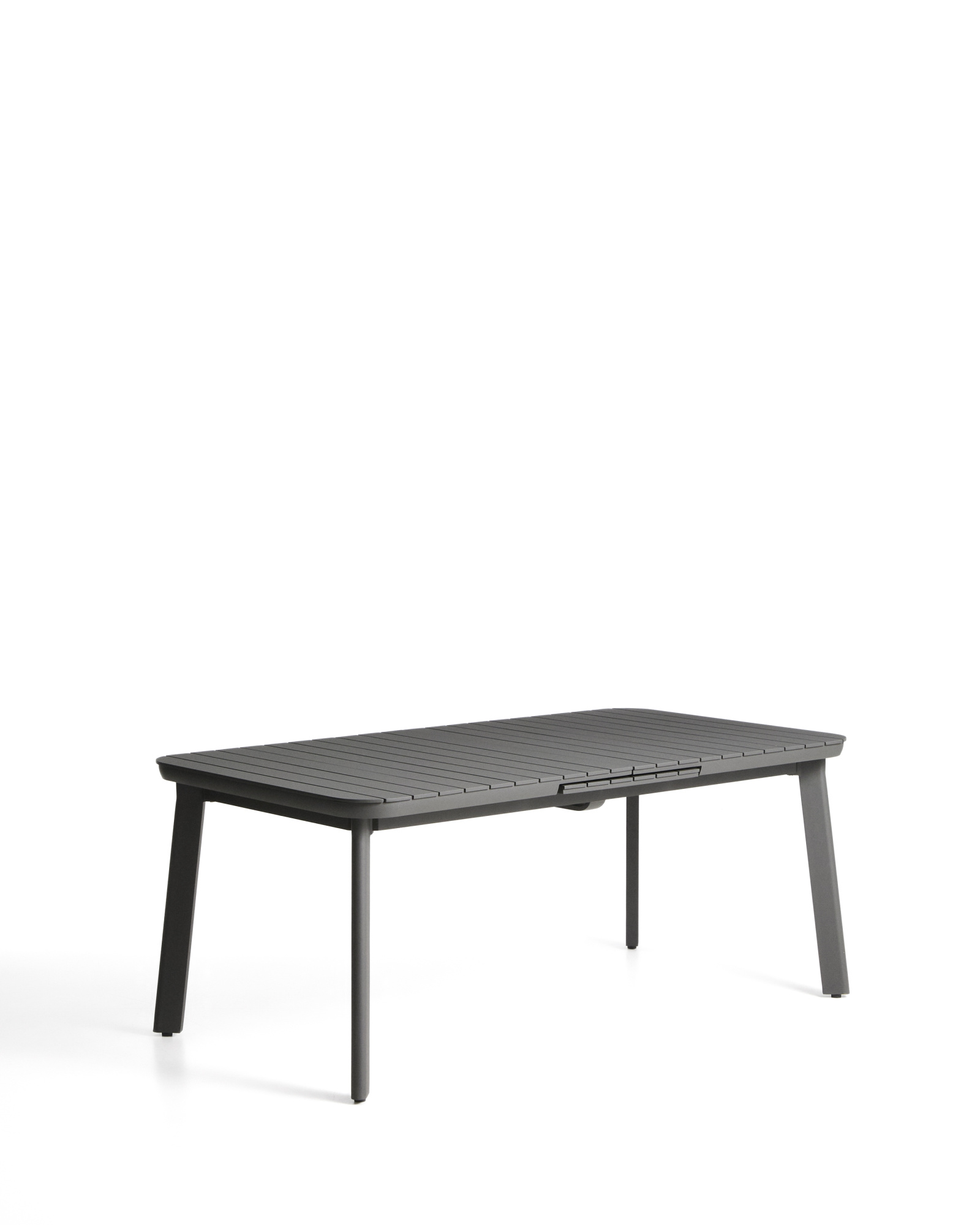 Раздвижной уличный стол Izola из алюминия с графитовой отделкой, 185 (235) x 100 см La Forma 482259