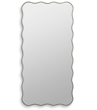 Fancy L Silver Зеркало в тонкой раме Smal Art-Zerkalo SM195SL