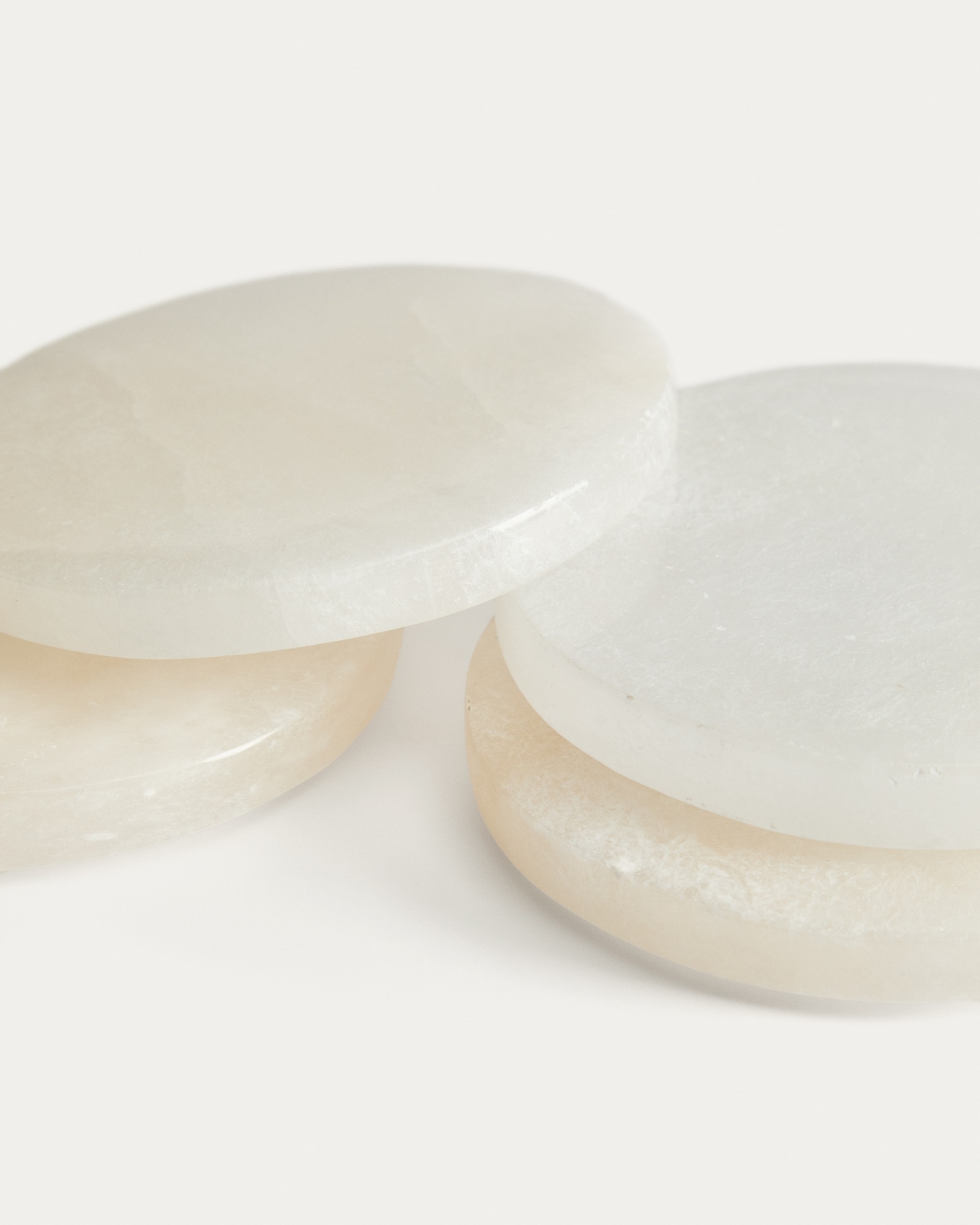 Noreli набор из 4 алебастровых подставок La Forma (ex Julia Grup)