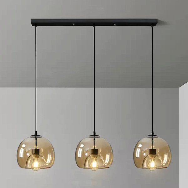 Подвесной светильник FOCUS TRIO L80 Amber by ImperiumLoft