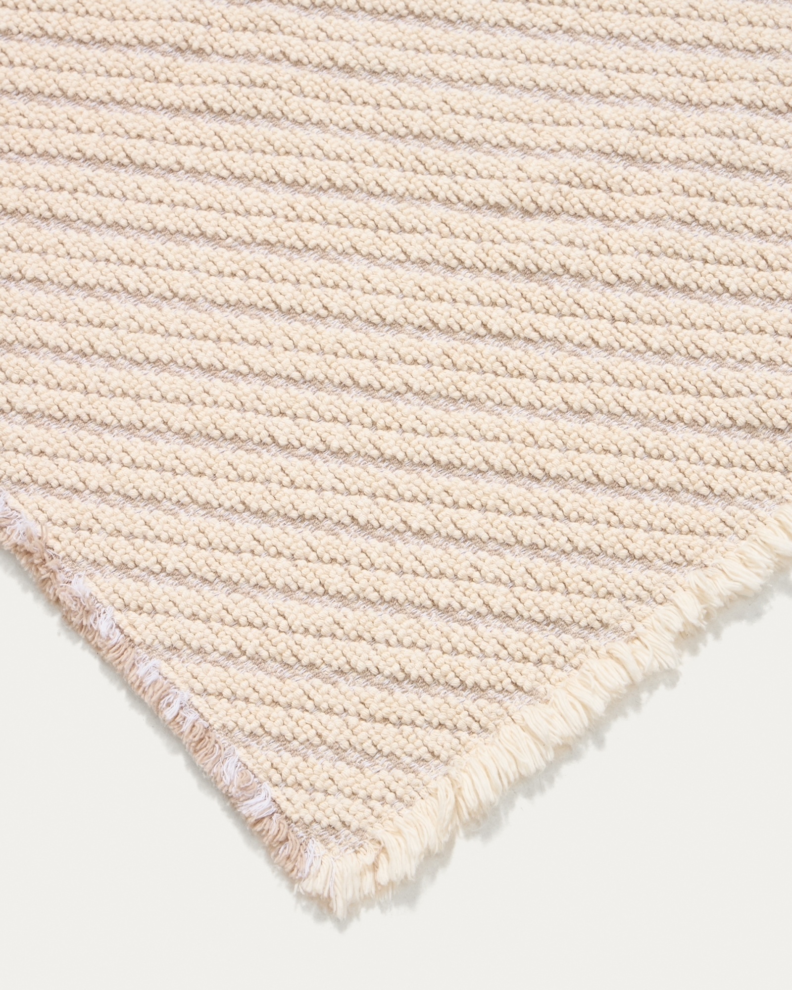 Коврик для ванной Janu из 100% хлопка жаккард цвета экрю 50 x 70 см La Forma (ex Julia Grup)