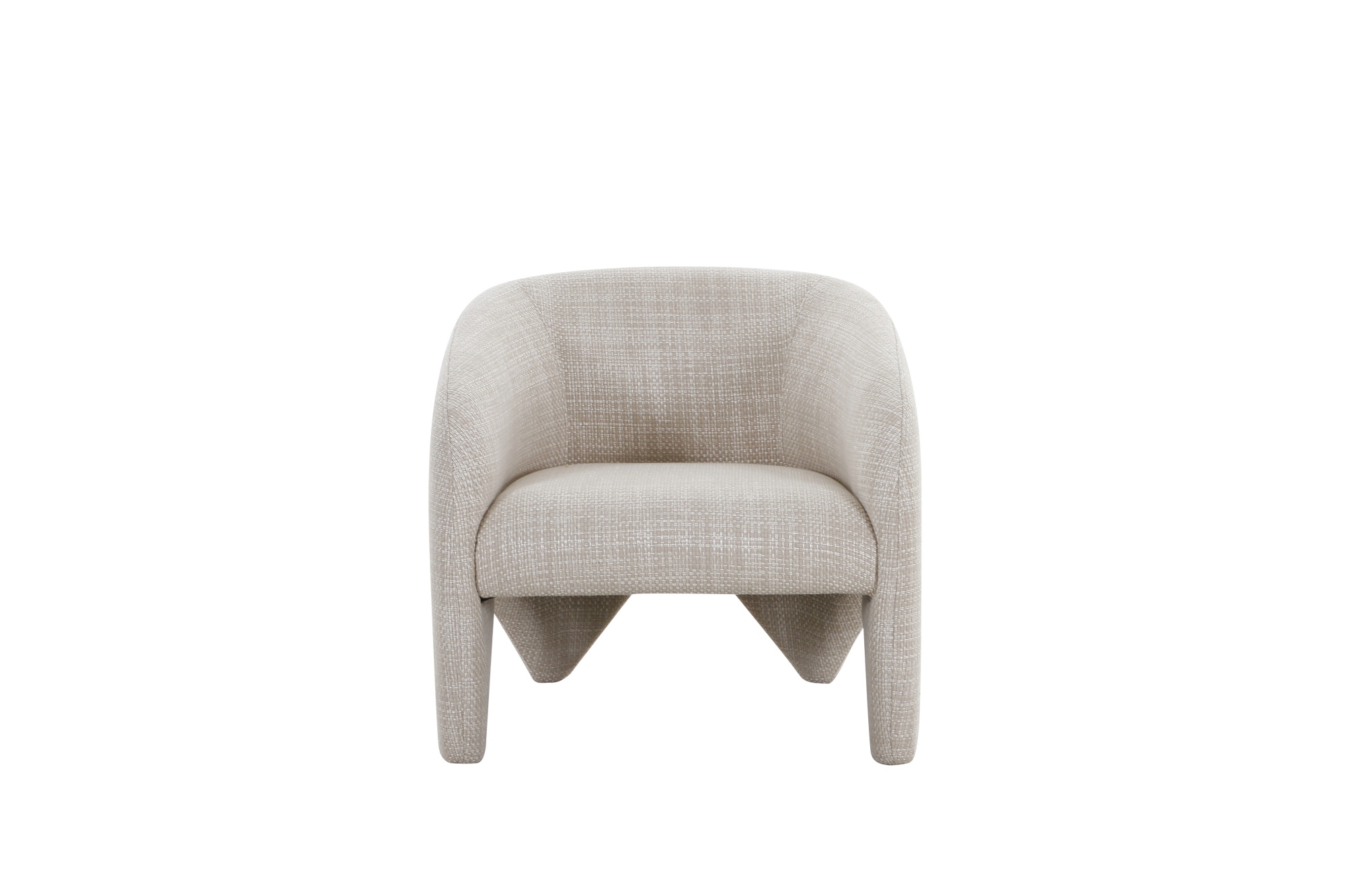 Кресло Molveno белое Garda Decor ZW-23081