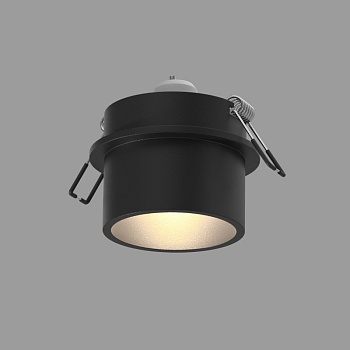 Встраиваемый светильник Elektrostandard 25004/01 GU10 чёрный