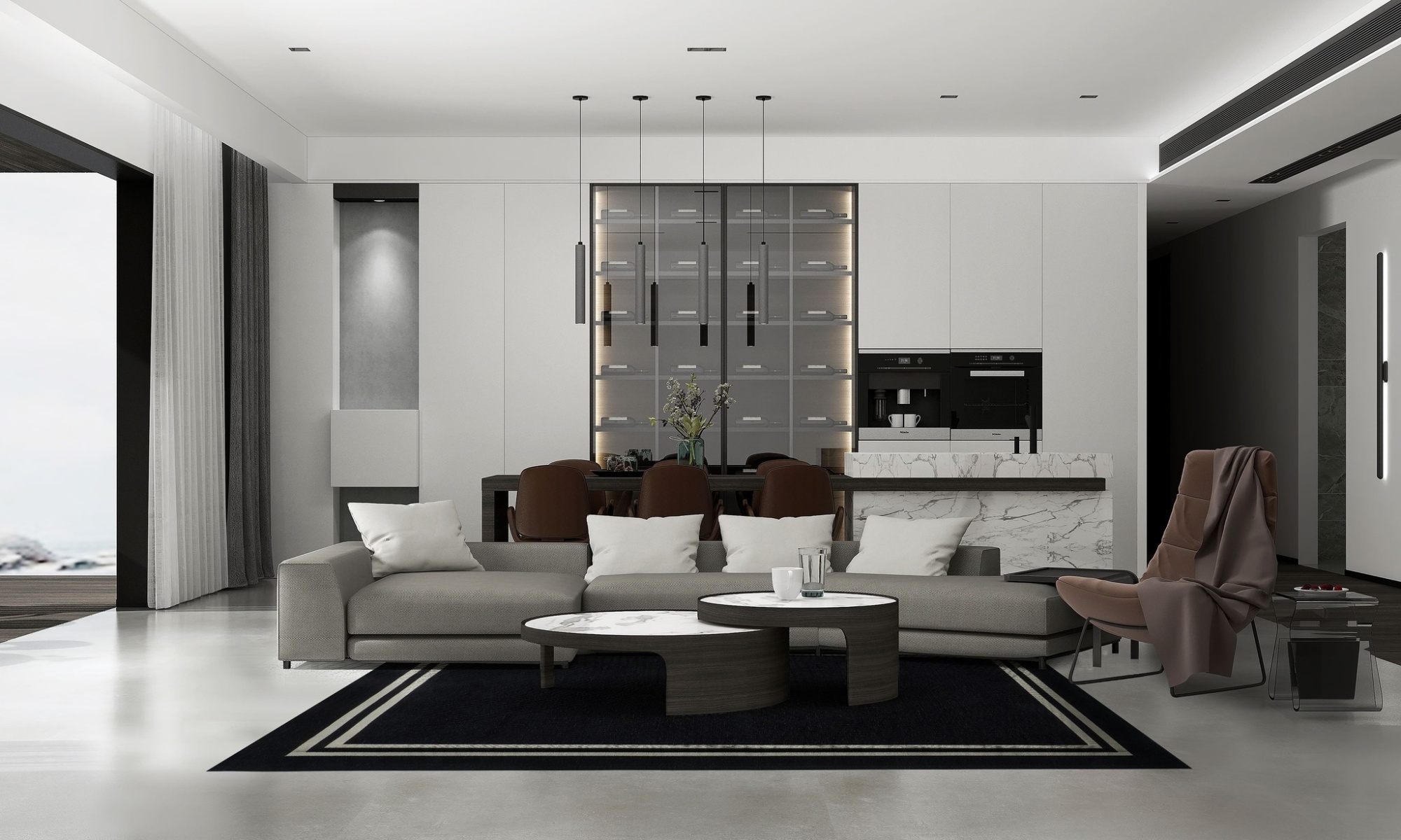 Ковер Carpet Decor Form Dark C1384