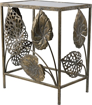 Столик интерьерный с зеркальной столешницей Glasar 57-036