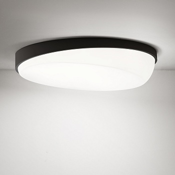 Потолочный светильник SLOPE D51 Black by ImperiumLoft