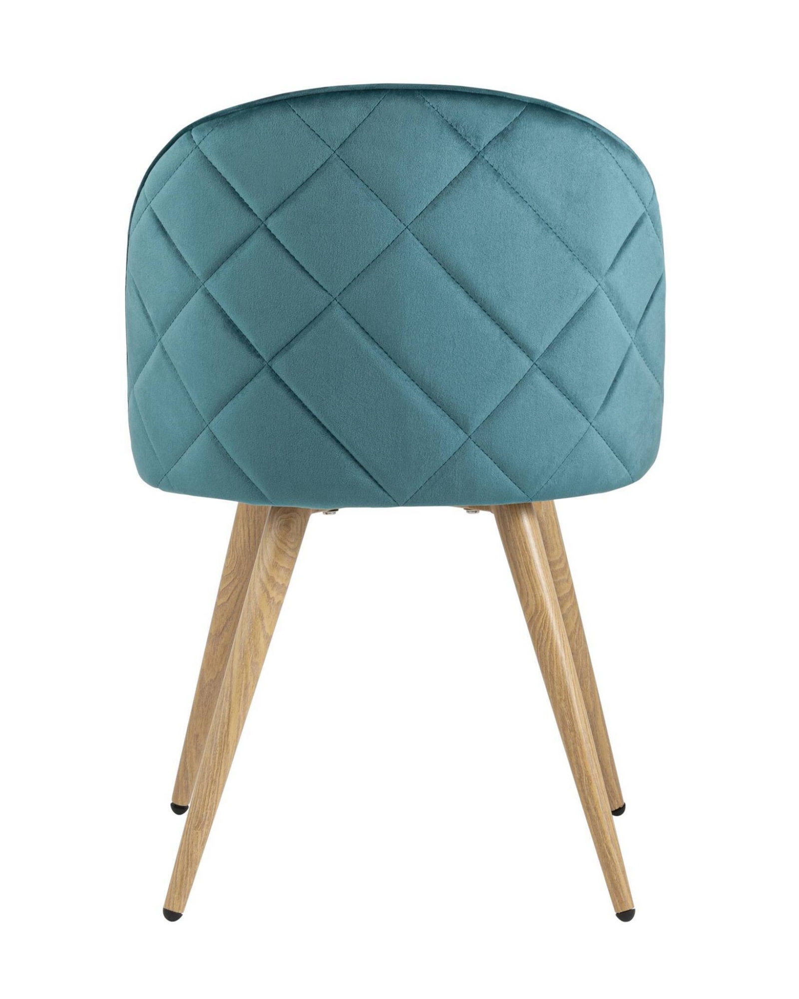 Стул Лион велюр с ромбами аквамарин Stool Group