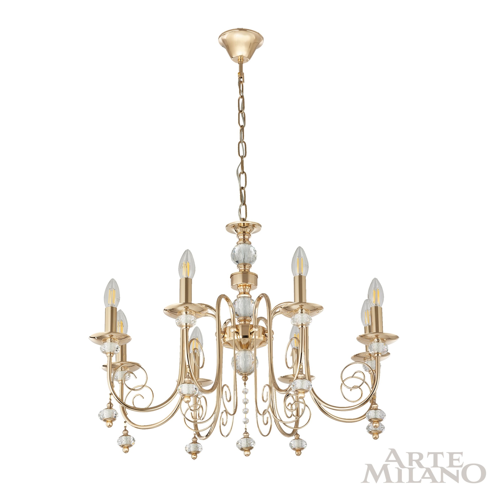 Люстра 346109/8 FGD Arte Milano