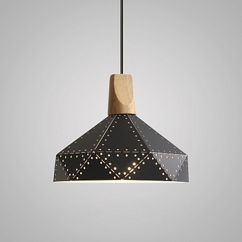 Подвесной светильник EDGE D30 B Black by ImperiumLoft