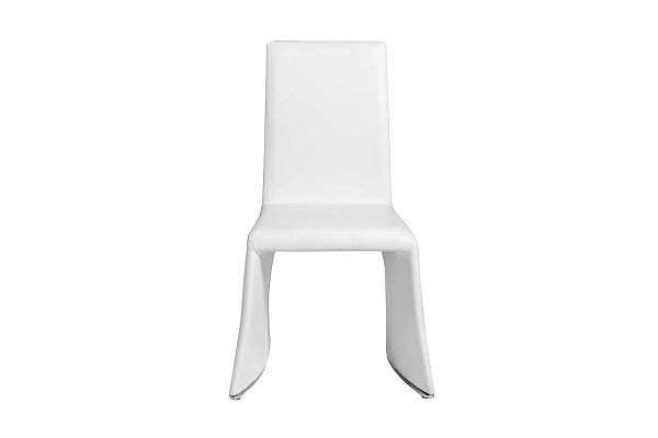 Стул обеденный белый Garda Decor 58DB-DC15825