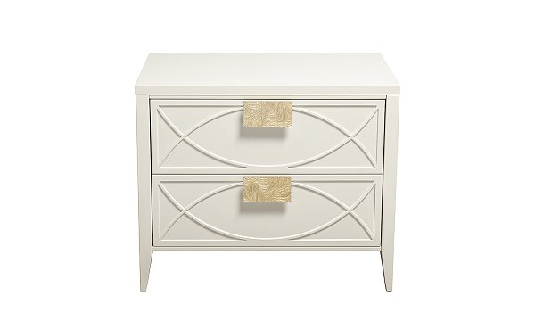 Тумбочка прикроватная бежевая Garda Decor 151SV-00007