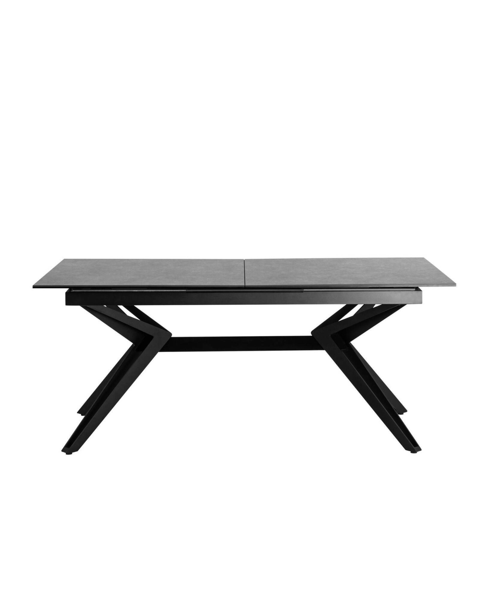 Стол обеденный Олимпия раскладной 180-230*90 керамика темная Stool Group