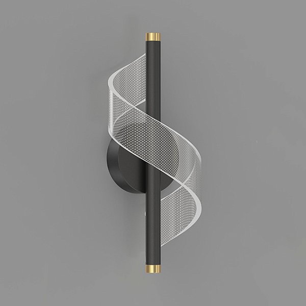 Настенный светильник ORNELLA WALL Black by ImperiumLoft