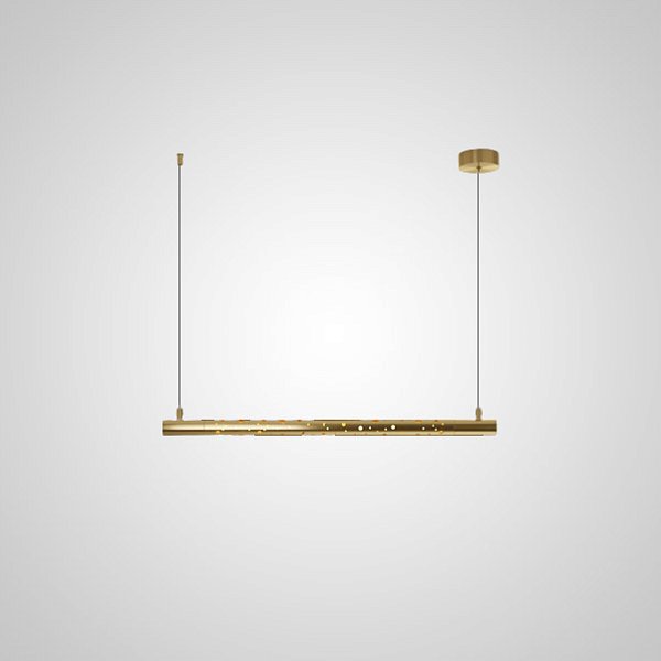 Подвесной светильник ALEKSA L80 Brass by ImperiumLoft