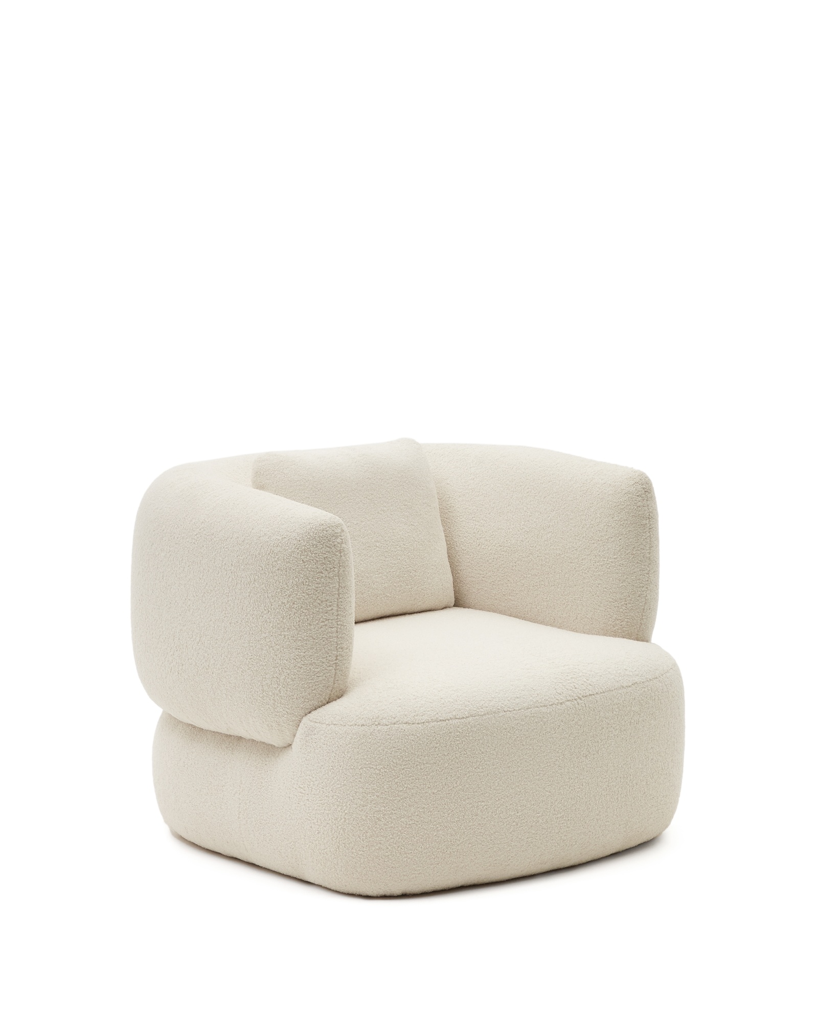 Martina Кресло из необработанной ткани букле La Forma (ex Julia Grup)