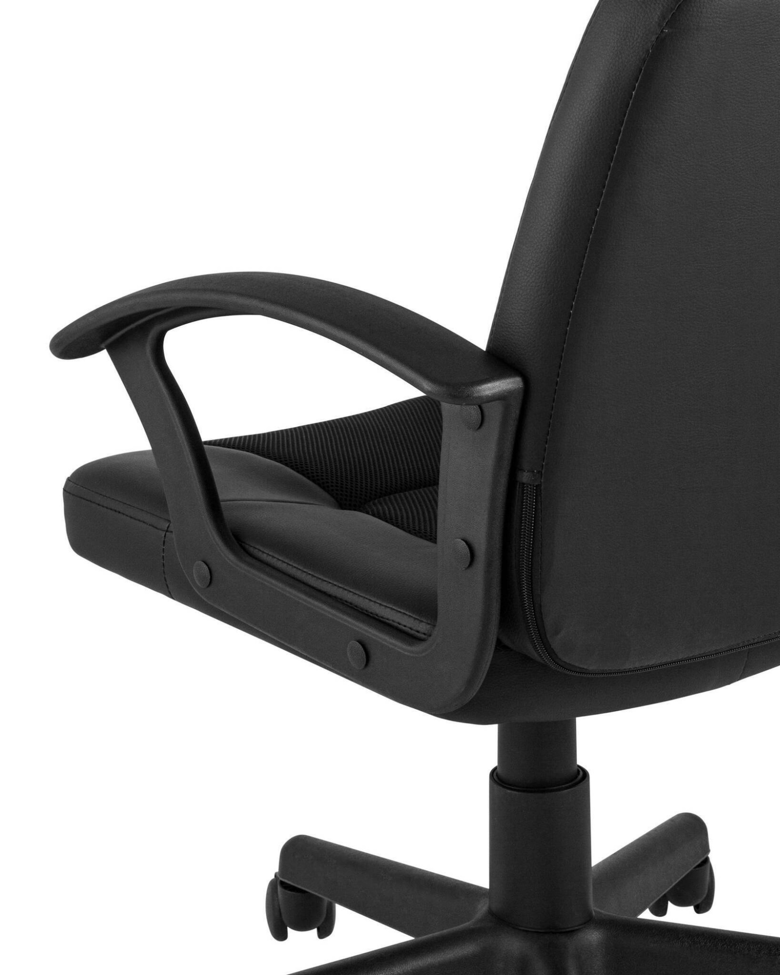 Кресло офисноеs Comfort экокожа черное TopChairs