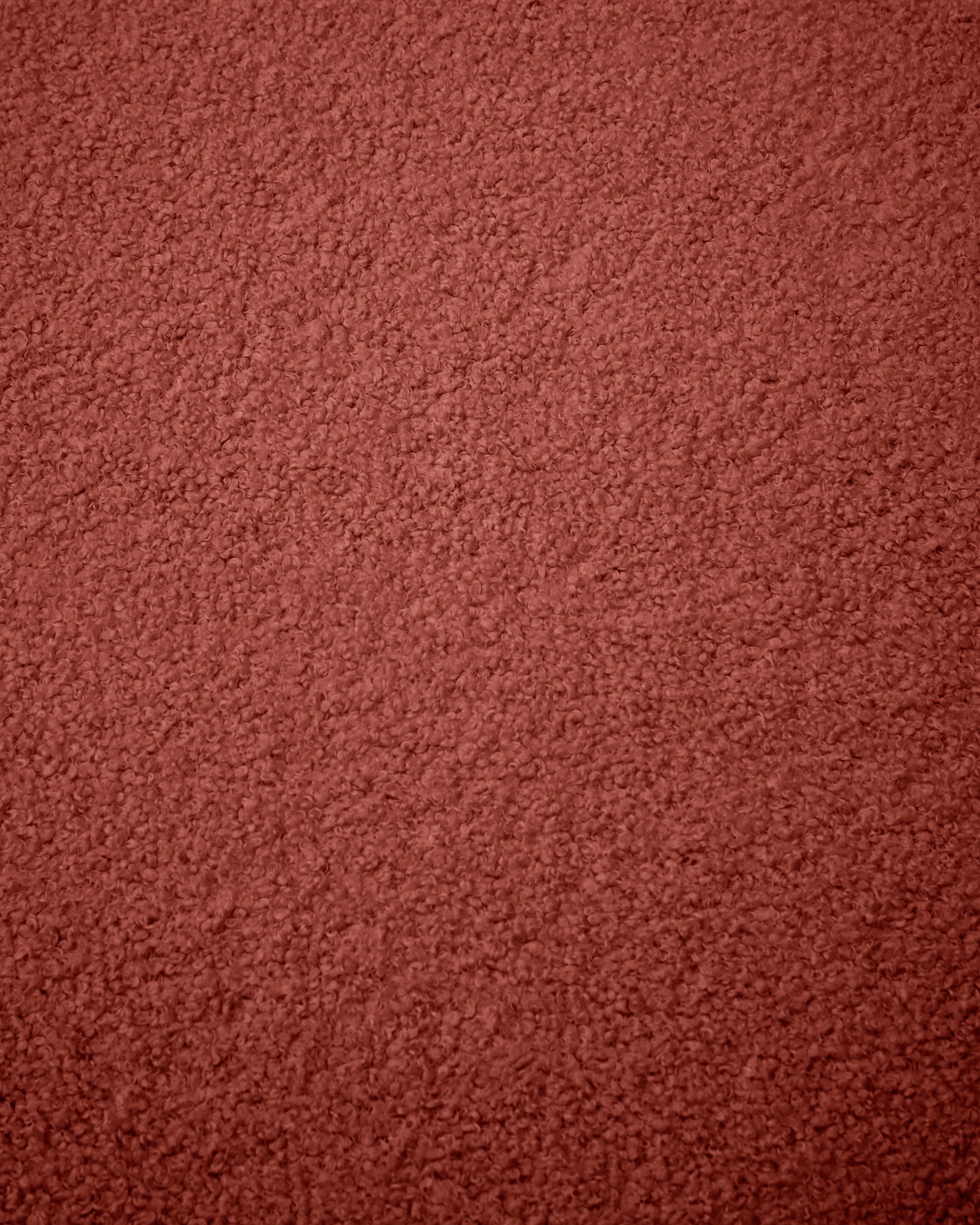 Чехол на пуф Kaeli из терракотового букле Ø 60 см La Forma (ex Julia Grup)