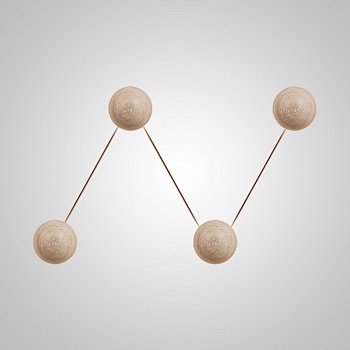 Настенный светильник POVL WALL L4 by ImperiumLoft