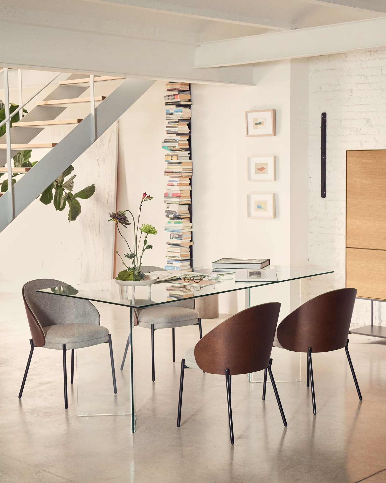 Стеклянный стол Burano La Forma (ex Julia Grup)