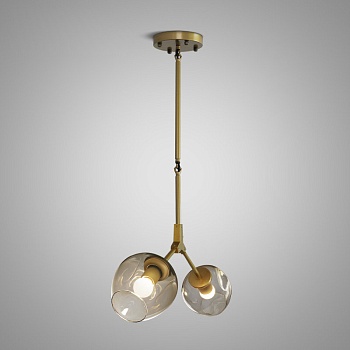 Люстра Branching Bubble Chandelier 2 Amber by ImperiumLoft