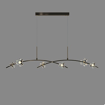 Подвесной светильник CAMILIA ARC L120 Black by ImperiumLoft