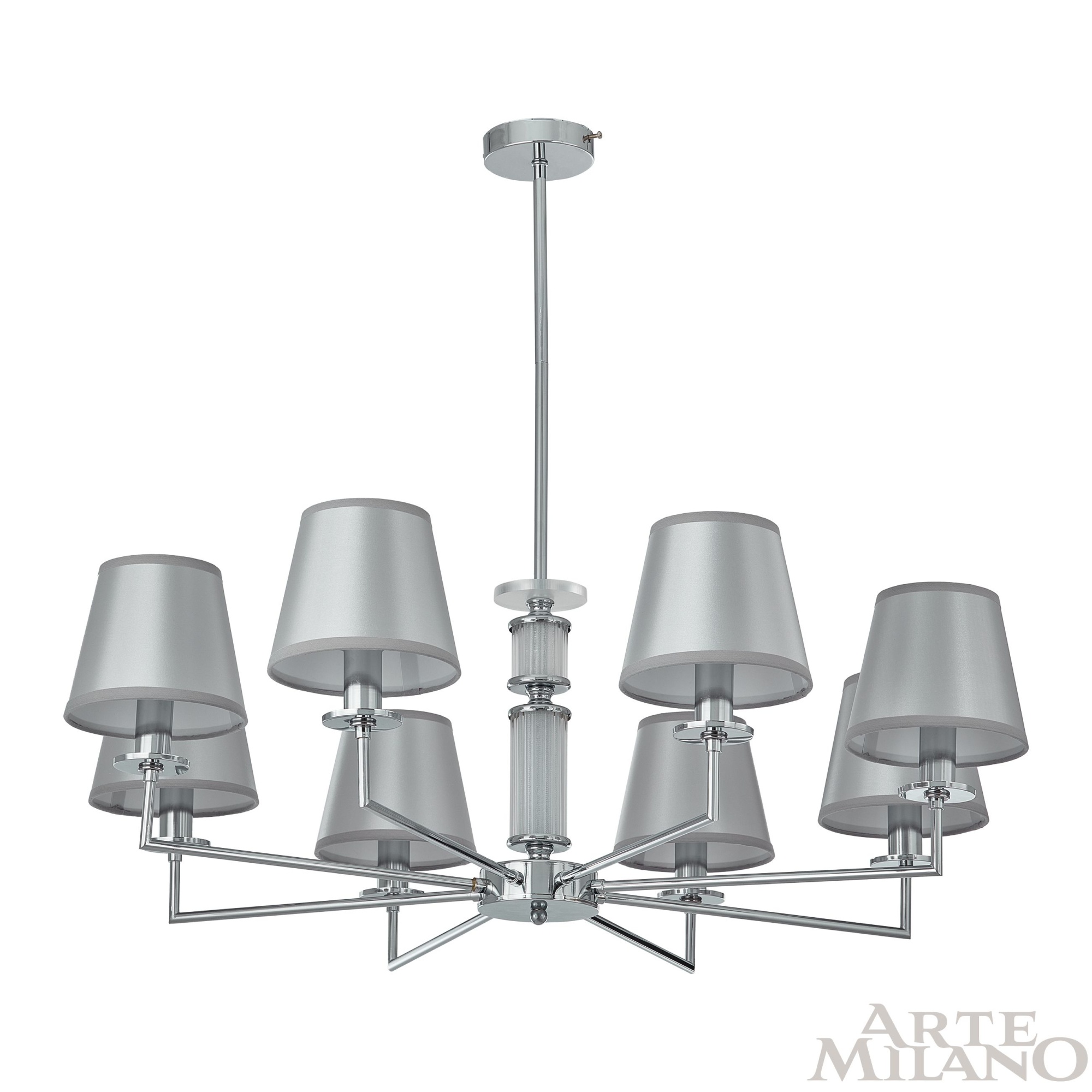 Люстра с плафонами 344401/8 CR Arte Milano