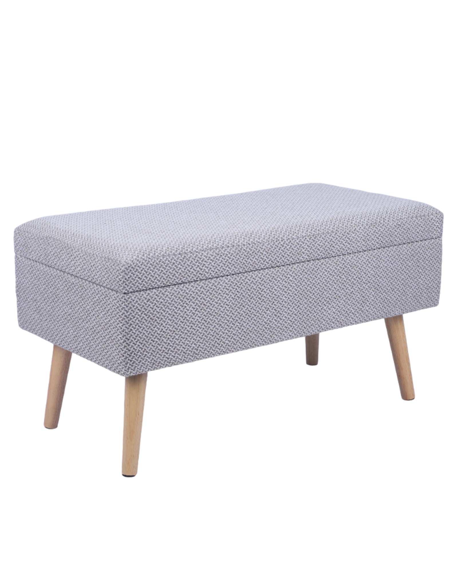 Банкетка Сторми с ящиком серо-бежевый Stool Group