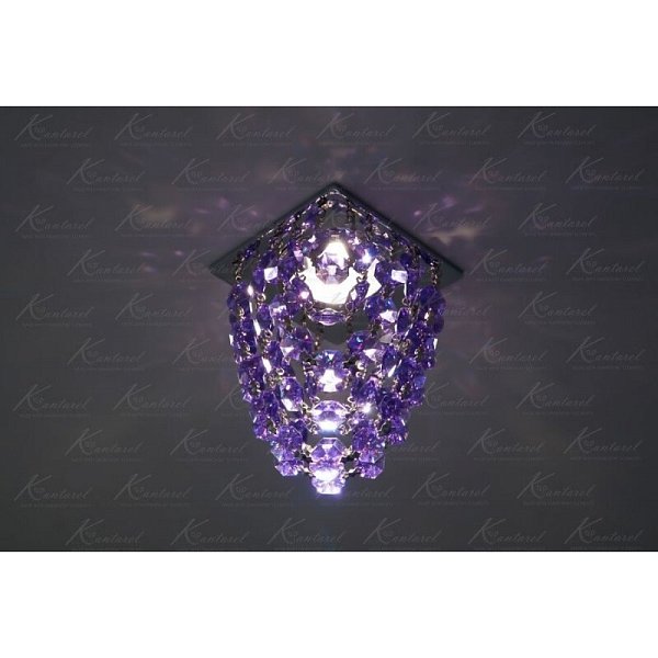 Встраиваемый светильник Kantarel Grape CD 020.3.11 bl violet