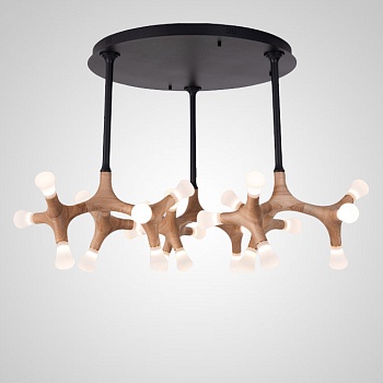 Потолочная люстра SANTANA CH D110 Light brown by ImperiumLoft