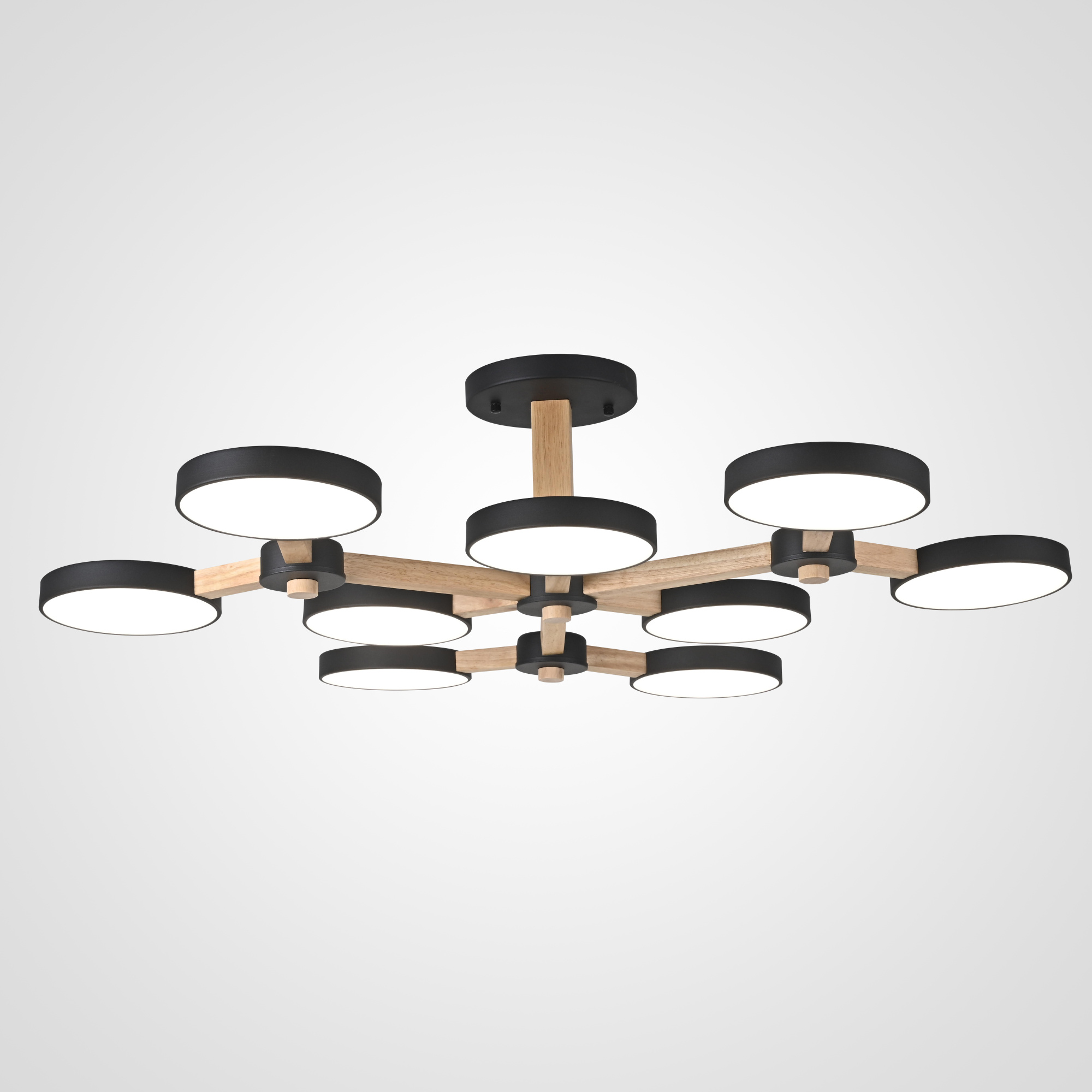 Подвесная люстра TURNA Черный by ImperiumLoft