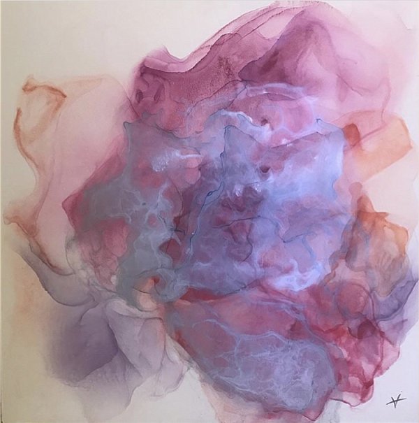 Холст "Лавандовый бриз" Garda Decor 89VOR-AQUARELLE19